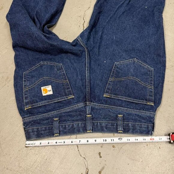 Carhartt FR Fire Resistant HRC 2 NFPA 2112 Men’s Blue Jeans Retardant 32 x 28 - Picture 5 of 8